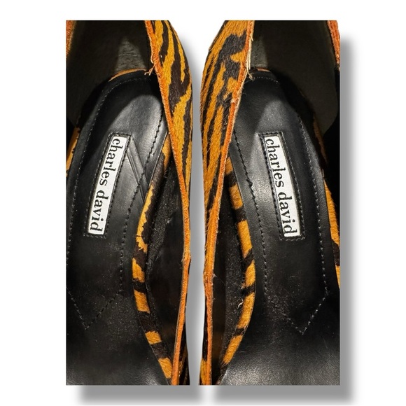 Charles David Calf Leather Pumps 8.5 - Picture 4 of 7